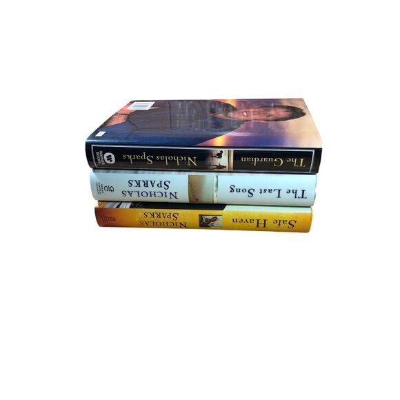 Nicholas Sparks Hardcover Book Set Of 3: The Guardian Safe Haven The Last Song - Picture 8 of 16